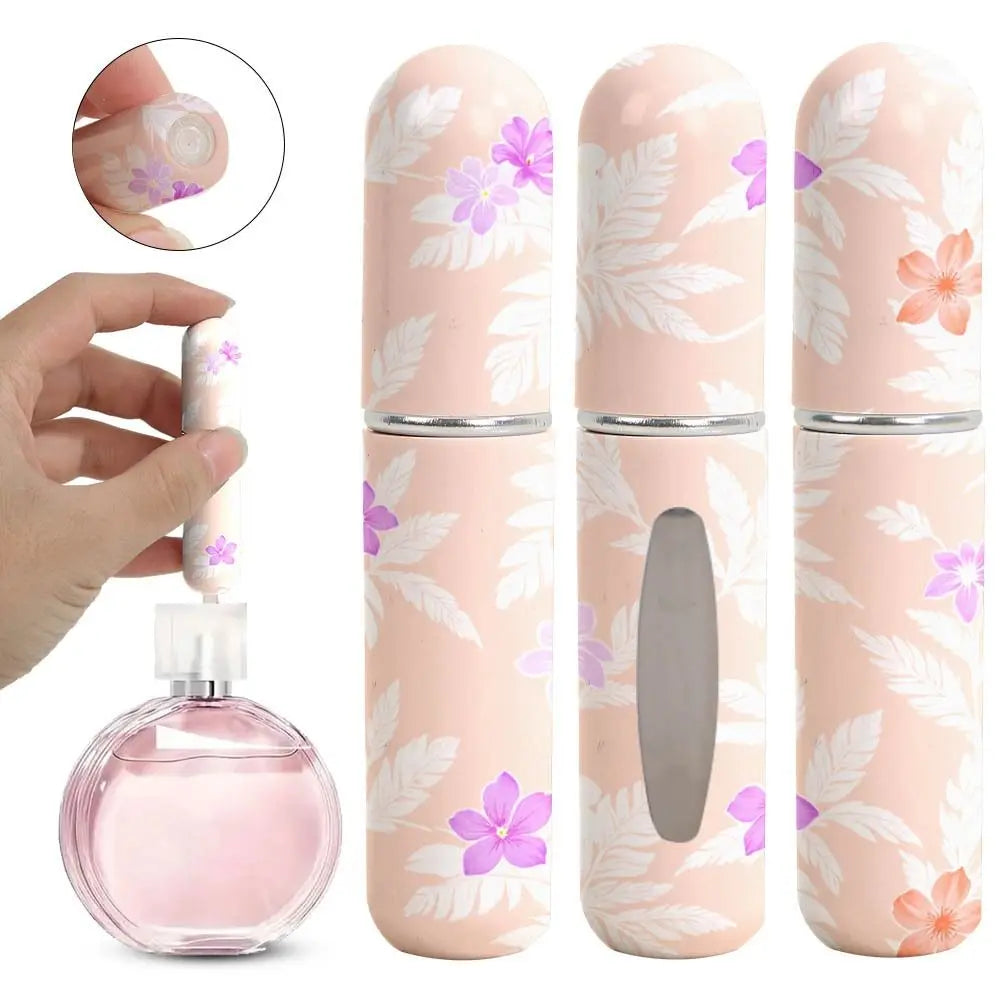 5ml Mini Refillable Perfume Atomizer Spray Bottle for Travel Perfume Atomizer Bottle QXL