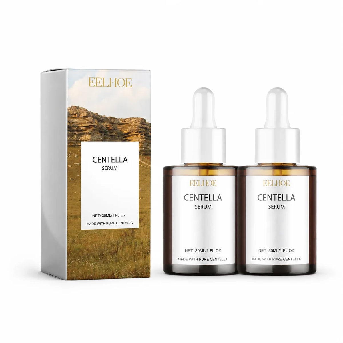 Pro Centella Face Essence – Deep Hydration & Smooth Skin Face Essence Serum QXL 2pcs