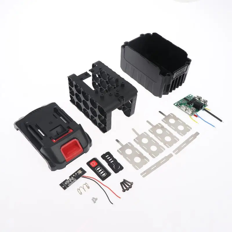 21V Li-ion BMS Protection Circuit Board Box | 18650 DIY Pack Battery BMS Housing QXL