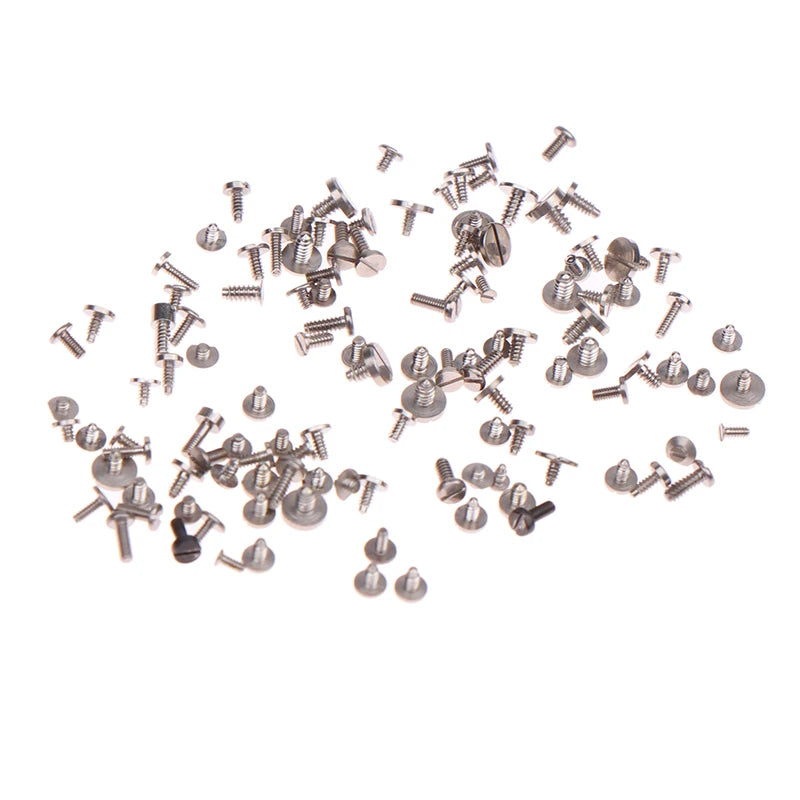100-Pack Mixed Precision Watch Screws | Watchmaker Repair Set Watch Repair Screws QXL
