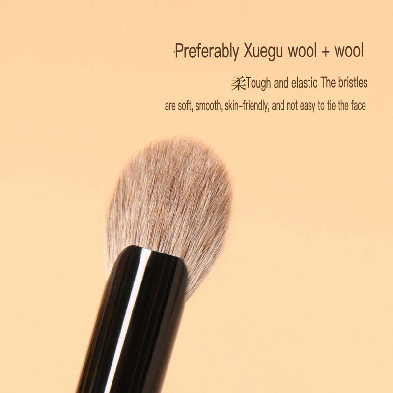 Heart Blush & Highlighter Makeup Brush – Soft Wool Bristles Blush Makeup Brush QXL