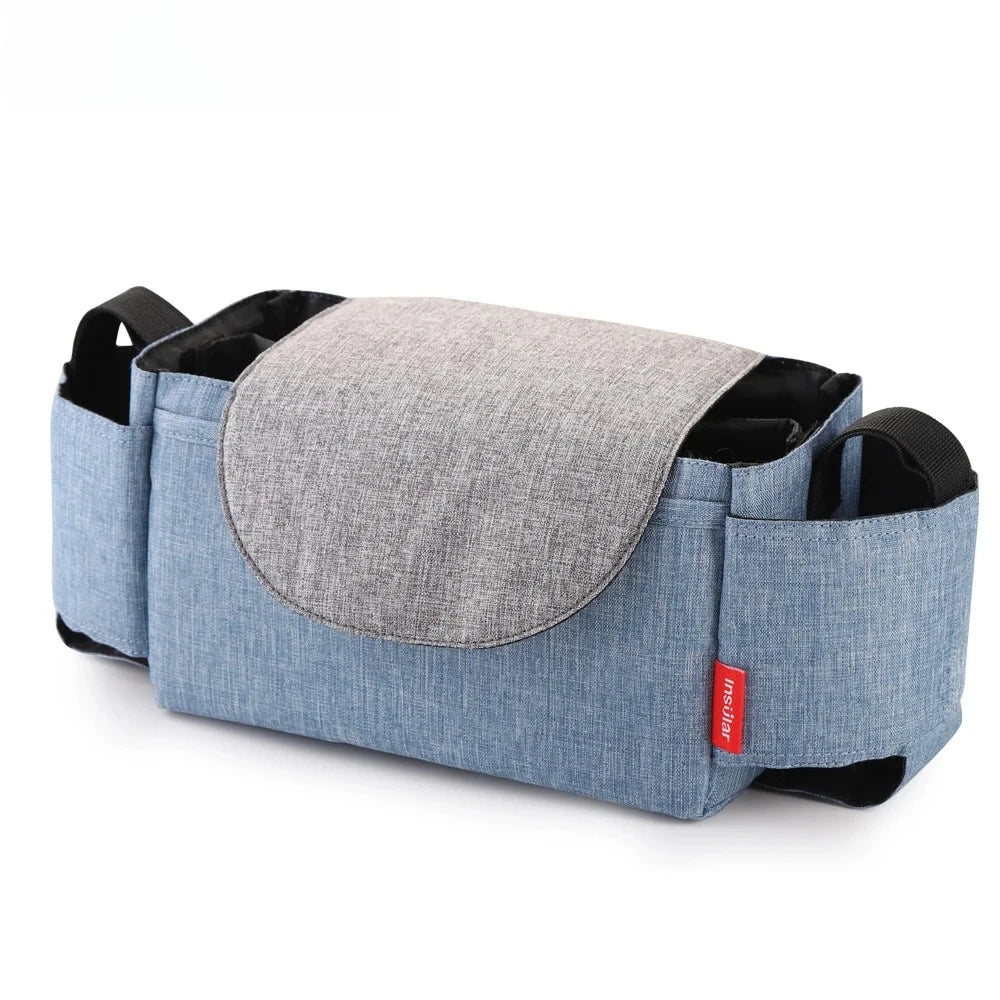 vvocci Insulated Stroller Diaper Bag | Baby Bottle Storage Insulated Diaper Bag QXL