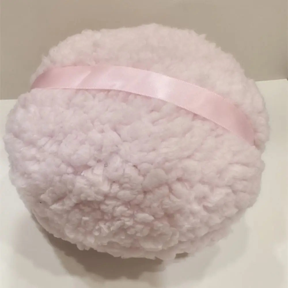 Extra Large Long Plush Powder Puff – Body & Face Applicator Powder Puff Applicator QXL