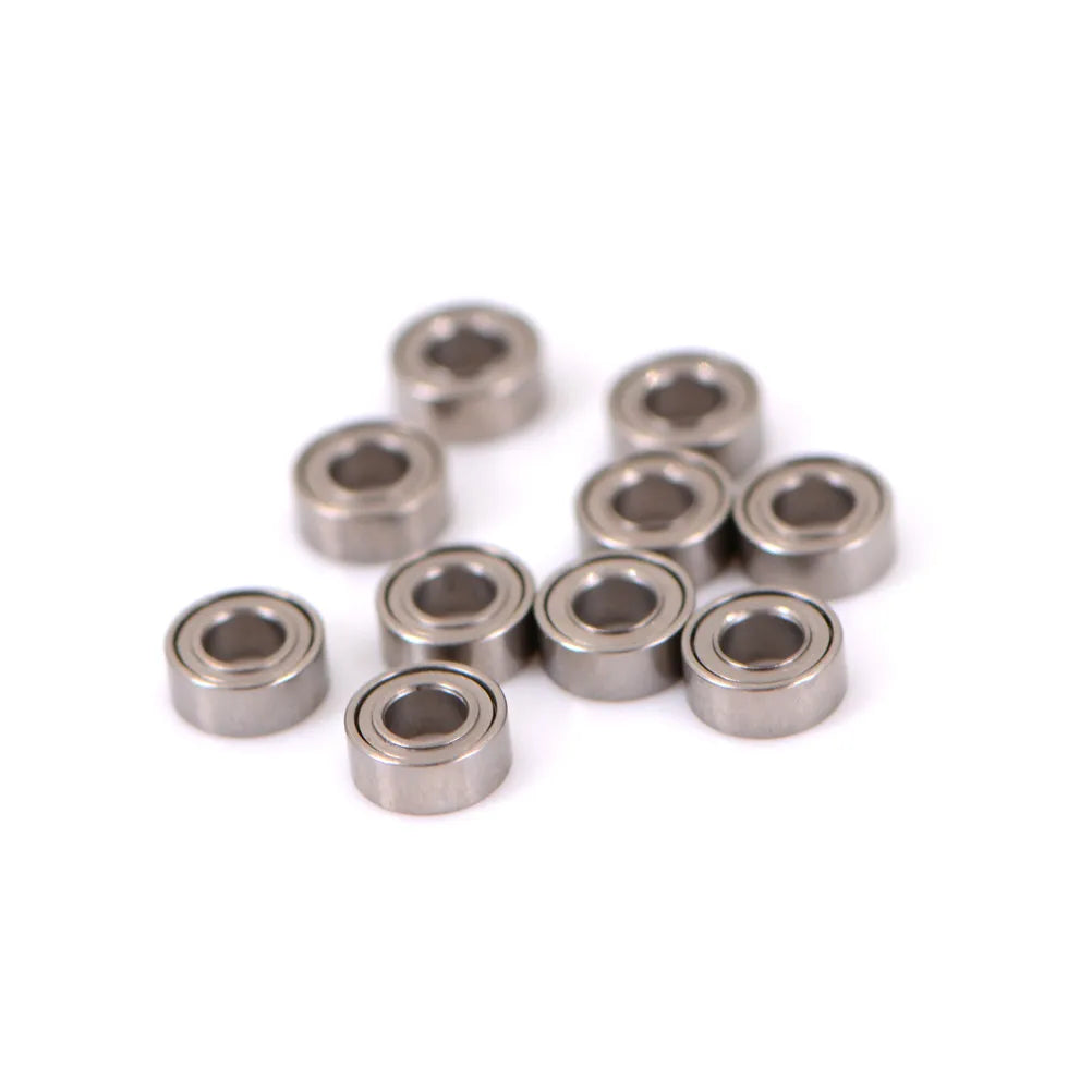 10-Pack MR63ZZ Mini Ball Bearings 3×6×2.5mm Bearing Steel Mini Ball Bearings QXL