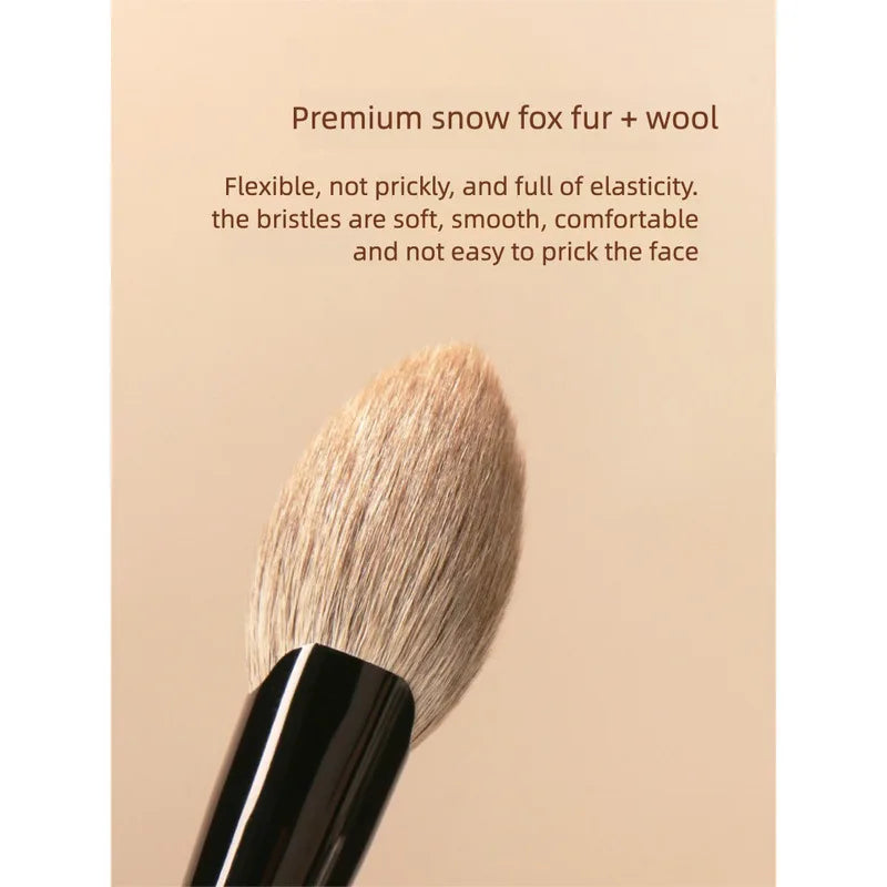 D80 Heart-Shaped Goat Hair Blush & Highlight Brush Blush Highlight Brush QXL