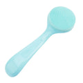 Double-Sided Silicone Face Cleansing & Massage Brush Facial Cleansing Brush QXL Blue