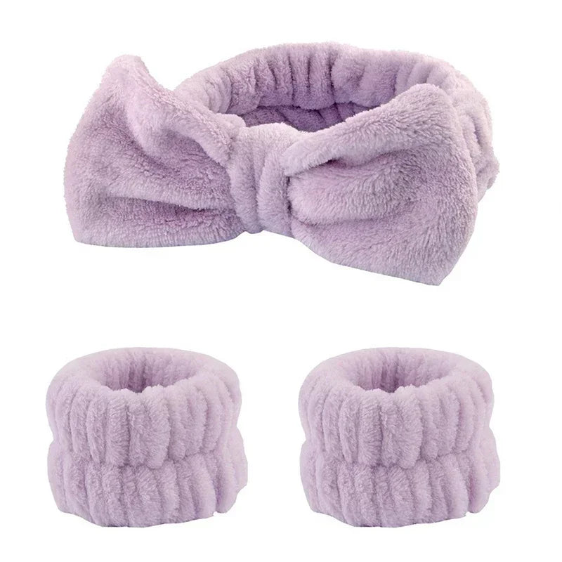Makeup Headbands for Women | Soft Face Wash Hair Band 1-3 Pack Makeup Headband QXL