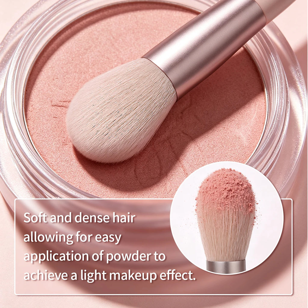 KOSSHOW Fluffy Blush Brush – Blush, Bronzer & Highlighter Blush Makeup Brush QXL