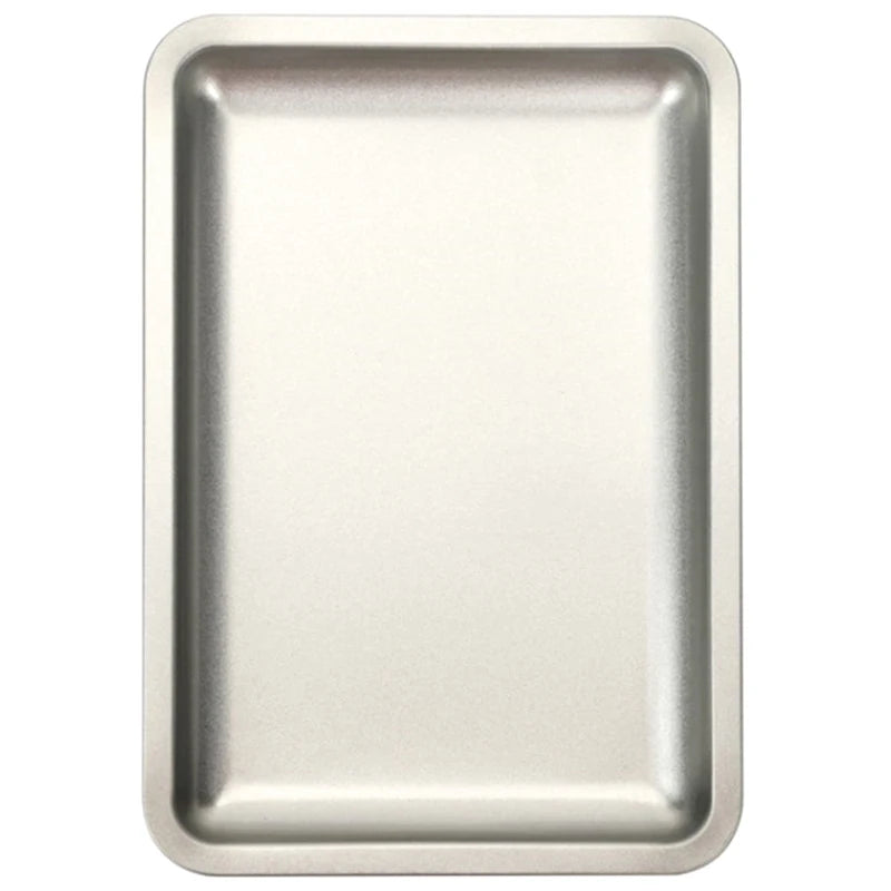 Stainless Steel Nail Art Tray | Cosmetic Storage Dish Nail Art Tray QXL Silver