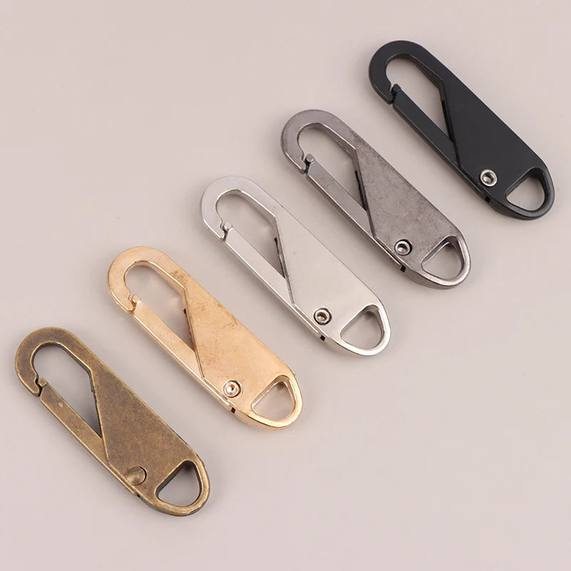 10-Pack Plastic Zipper Slider Puller Repair Kit – DIY Replacement Zipper Repair Kit QXL