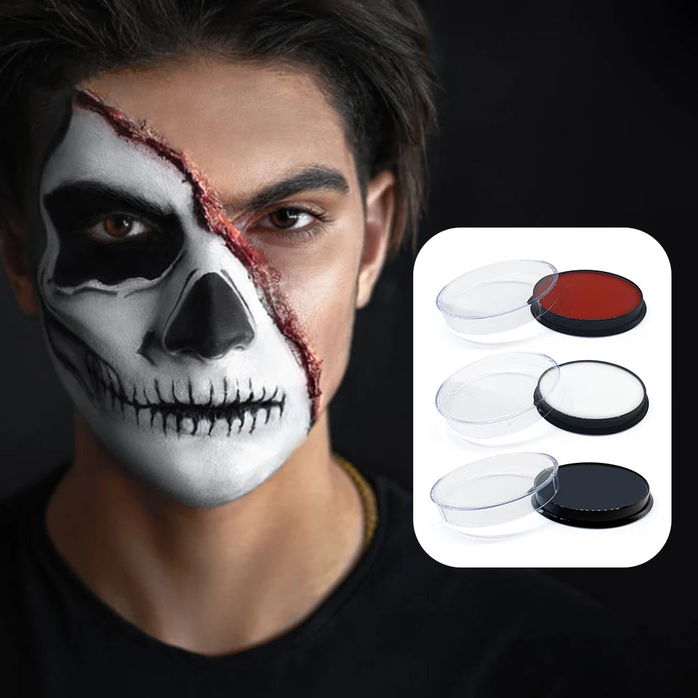 Water-Activated Face & Body Paint | Non-Toxic Party Colors Face & Body Paint QXL