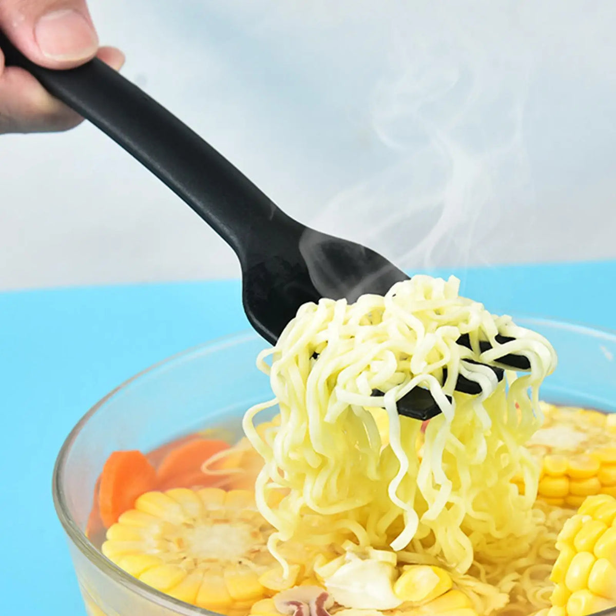 3-Piece Nylon Kitchen Utensil Set – Turner, Spoon & Fork Kitchen Utensil Set QXL
