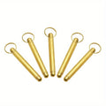 Golden Folding Ear Spoon Keychain | Metal Ear Pick Tool Ear Cleaning Tool QXL 5pcs