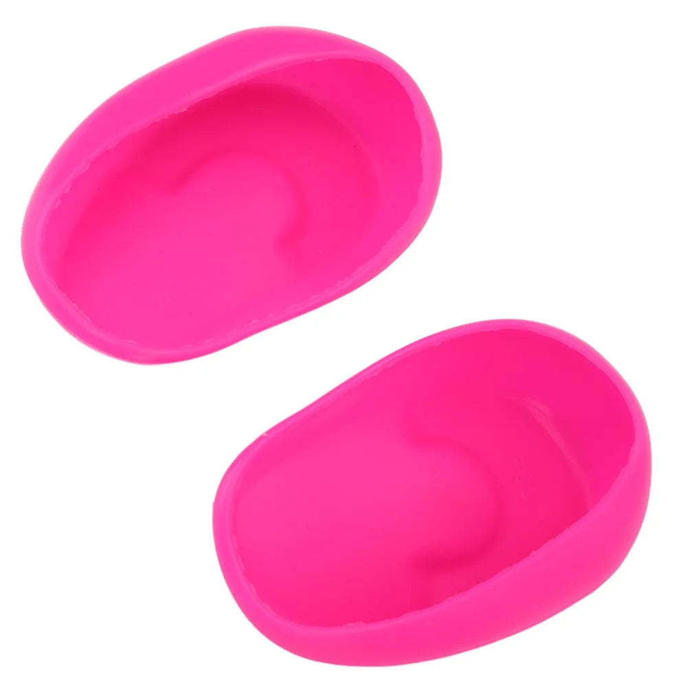10-Pack Silicone Hair Dye Ear Covers | Waterproof 5 Pairs Hair Dye Ear Covers QXL