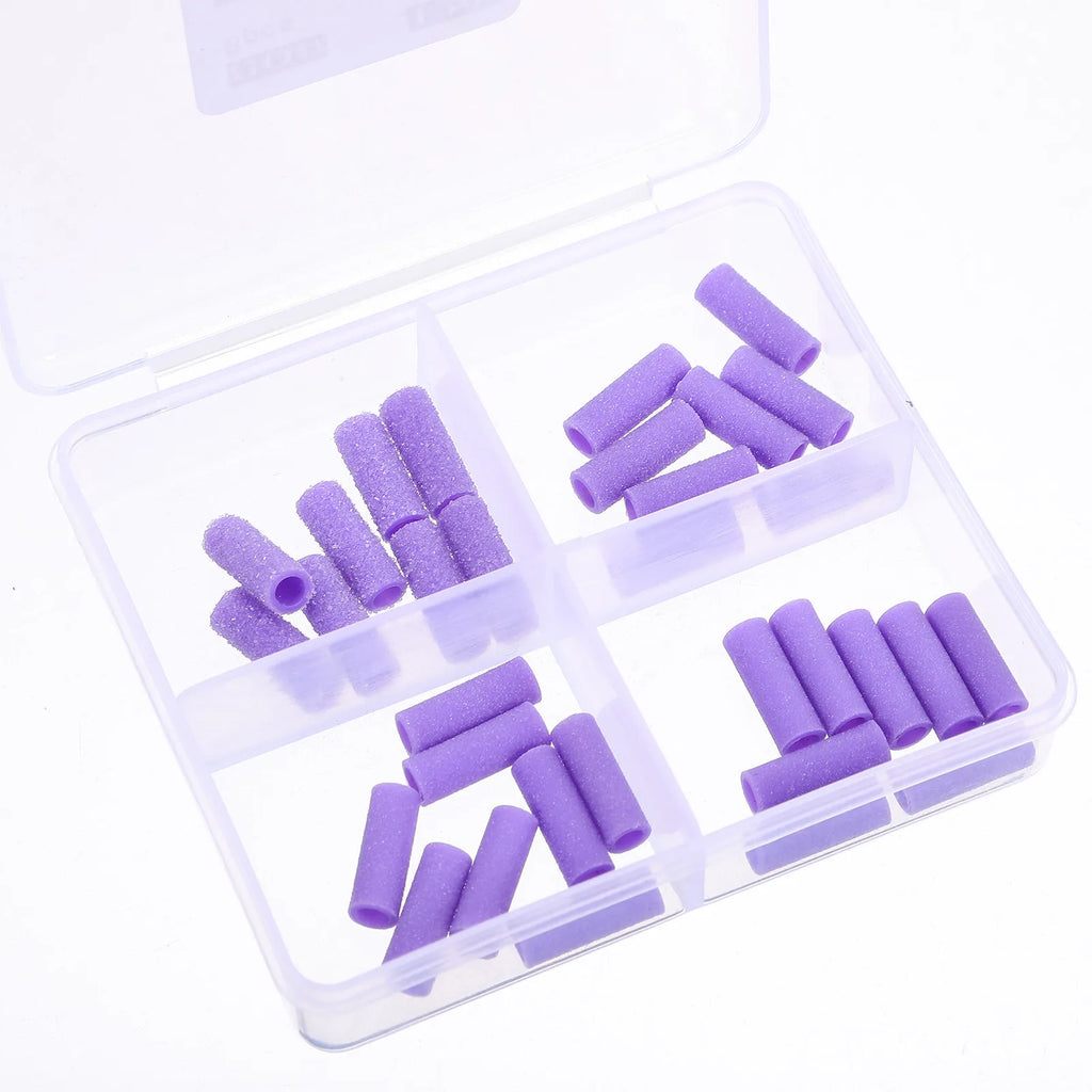 32-Pc Fine Grit Nail Sanding Bands Set for Nail Drills Nail Sanding Bands QXL