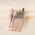 8-Piece Macaron Makeup Brush Set | Blush, Foundation & Eye Makeup Brush Set QXL 8pcs