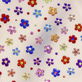 5D Frangipani Flower Nail Stickers | Floral Self-Adhesive Decals
