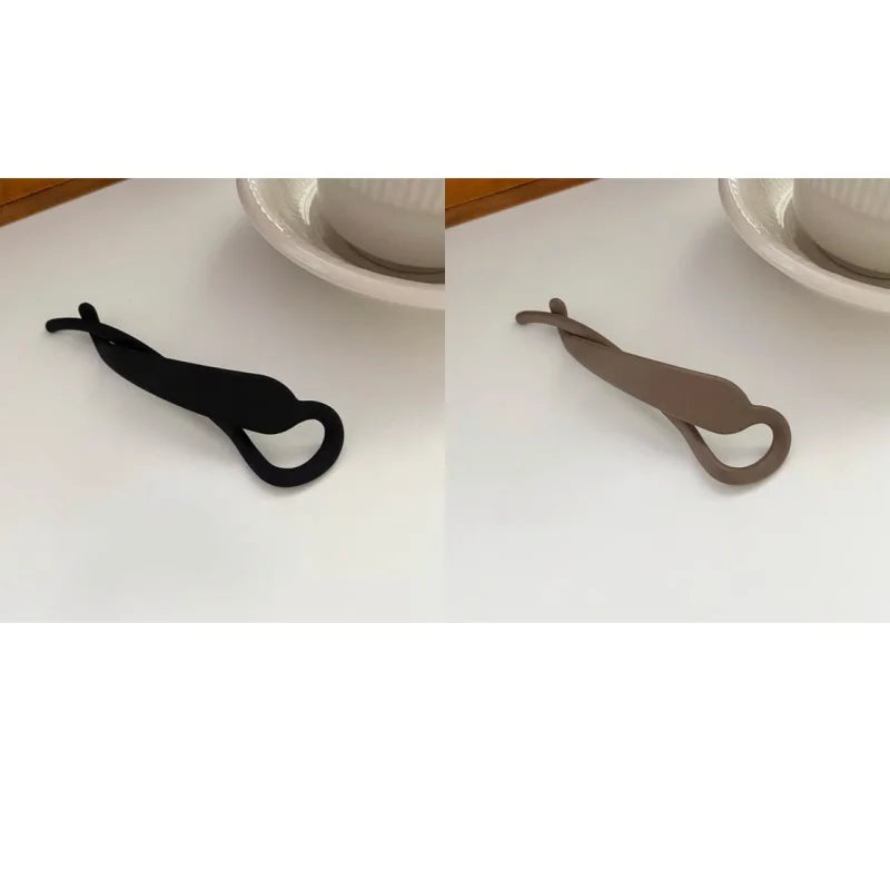 Banana Clip Vertical Ponytail Hair Clip for Women | Elegant Banana Hair Clip QXL Black 1pcs Brown 1pc