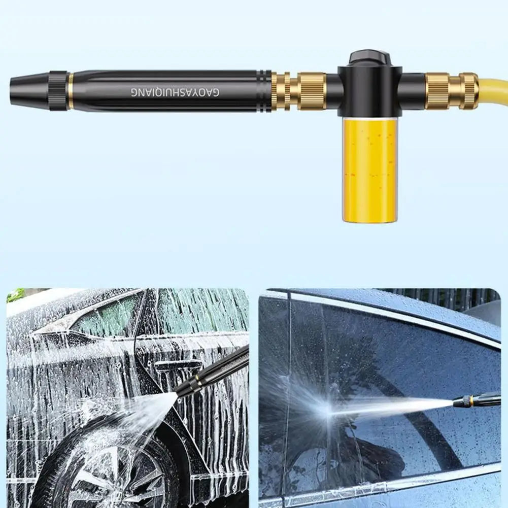 Adjustable High-Pressure Metal Garden Hose Spray Gun Nozzle Garden Spray Gun QXL