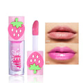 3D Strawberry Lip Gloss | Mirror Jelly Hydrating Lip Oil Lip Gloss QXL Y3181