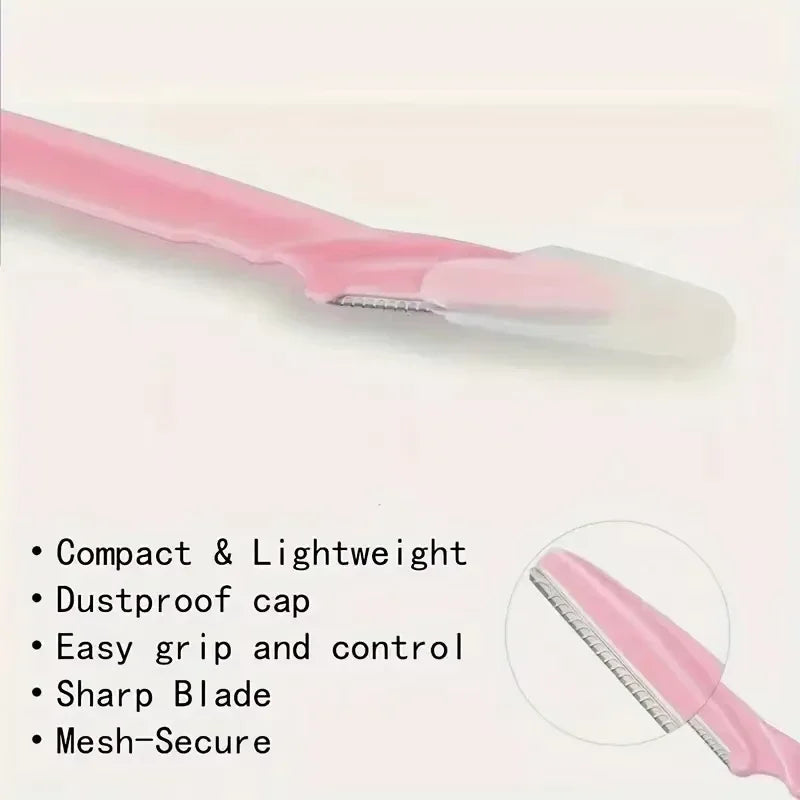 3/5-Pack Precision Eyebrow Razor & Dermaplaning Set Eyebrow Razor Set QXL