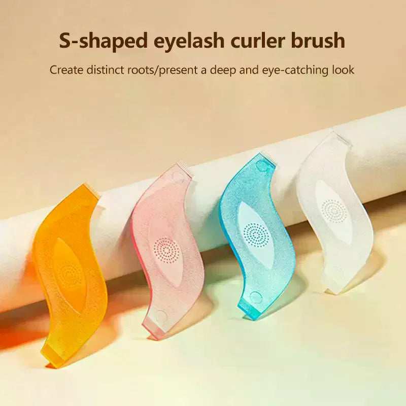 5-Pack S-Shape Eyelash Perm Brushes | Lash Lift Comb Tool Lash Perm Brush QXL