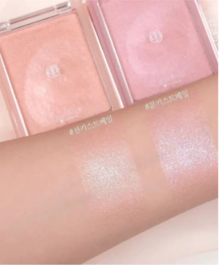 rom&nd See Through Veilighter Face Highlighter – Glow Powder Face Highlighter Powder QXL