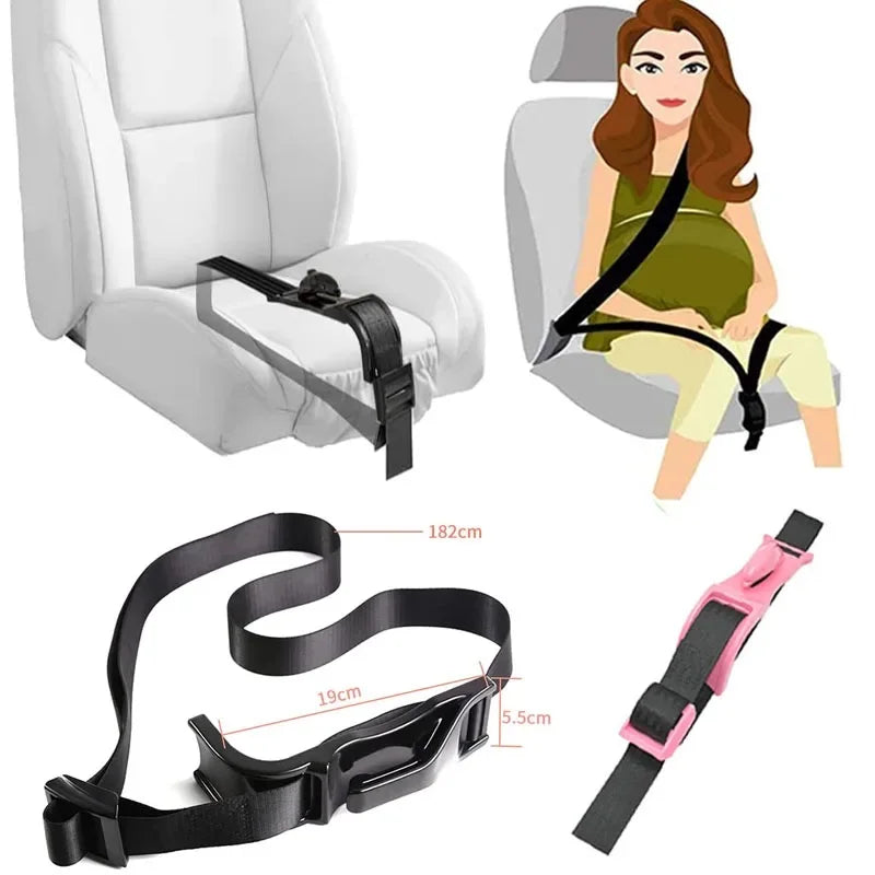 Pregnancy Car Seat Belt Adjuster | Belly Bump Protector Seat Belt Adjuster QXL