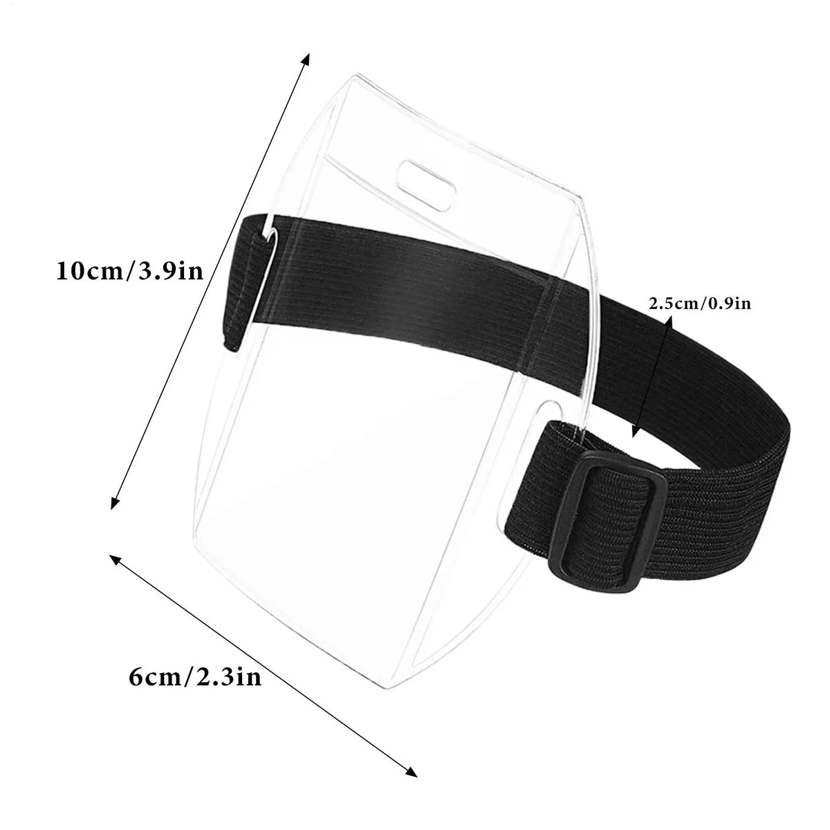 Arm Badge Holder Armband ID Card & Pass Holder | Adjustable Armband ID Holder QXL