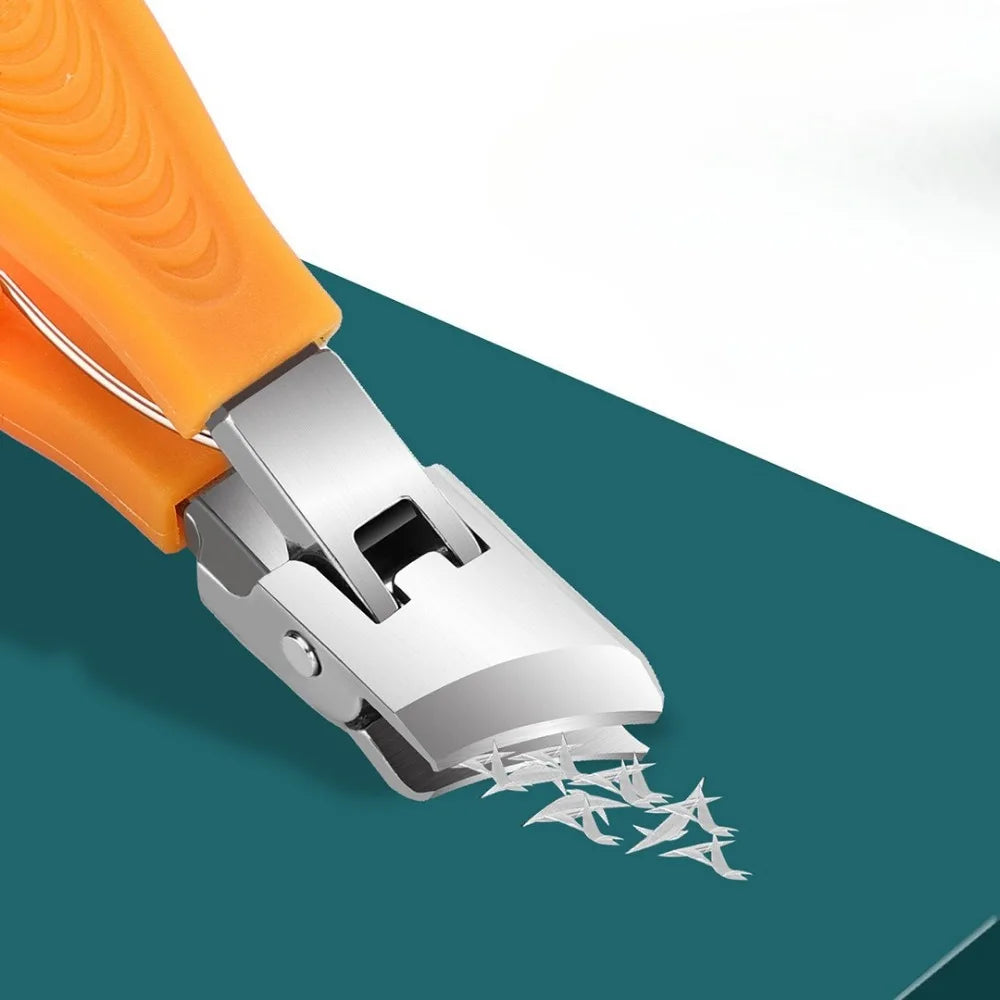 Anti-Splash Nail Clipper for Thick Hard Nails | Stainless Steel Nail Clipper QXL