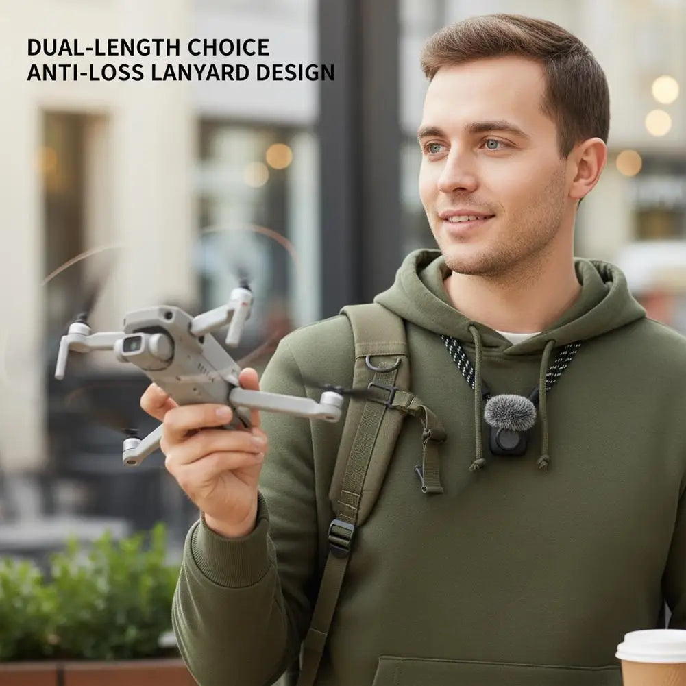 Magnetic Neck Strap Mount for DJI Mic Mini 2 & Mic 2 Microphone Neck Strap QXL