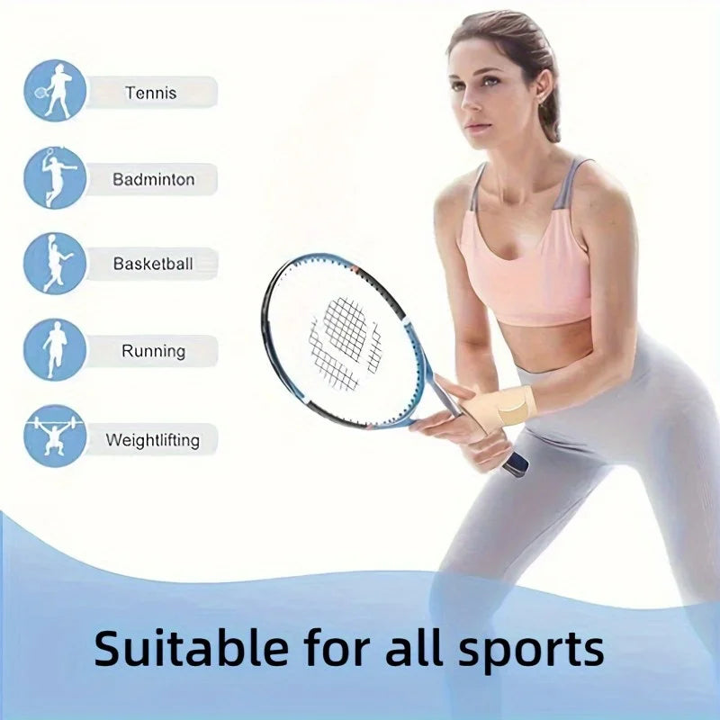 Ultra-Thin Elastic Wristband Support | Tennis, Basketball & Fitness Elastic Wrist Support QXL