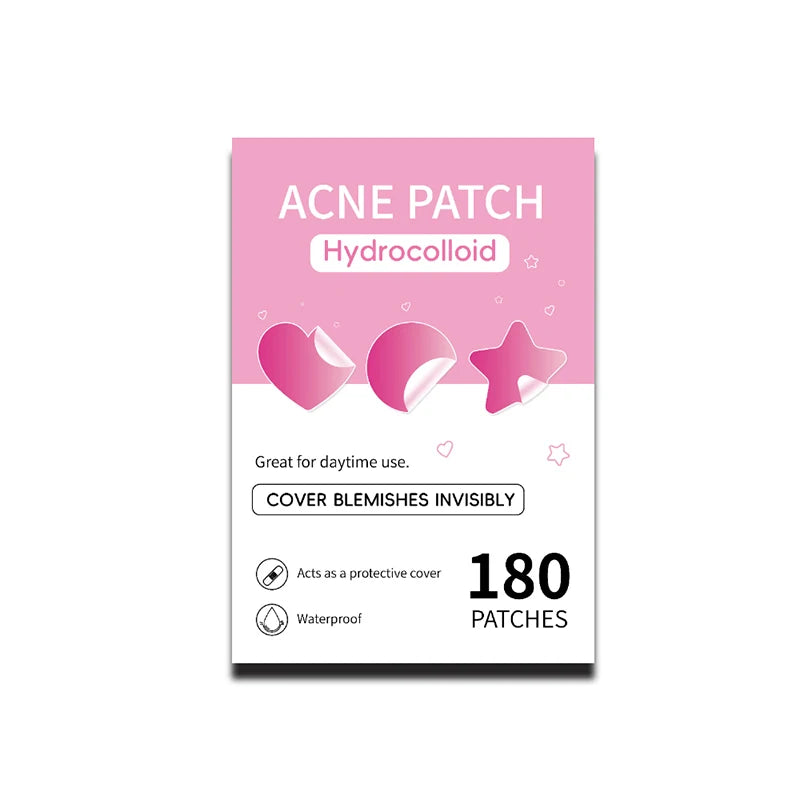 180-Pack Invisible Acne Patches – Waterproof & Breathable Acne Patches QXL