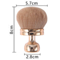 Large Mushroom Kabuki Brush | Powder & Blush Makeup Tool Kabuki Makeup Brush QXL G