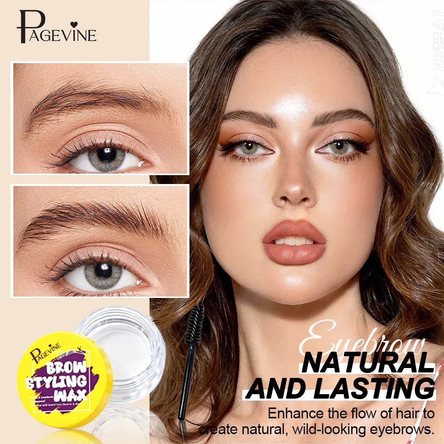 Waterproof Brow Styling Wax Soap | Laminated Wild Brows 12g Eyebrow Styling Wax QXL