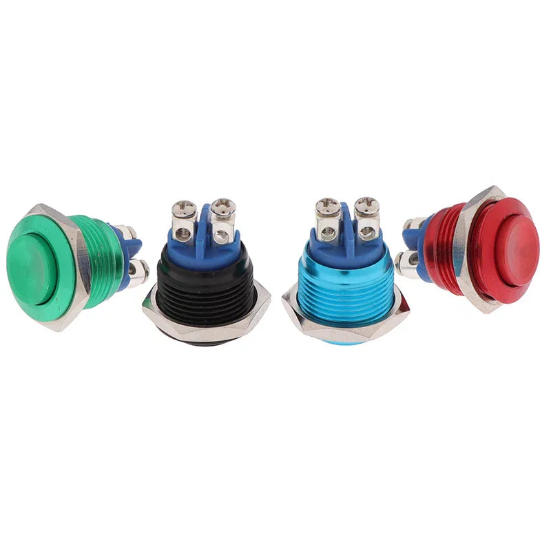 16mm Waterproof Momentary Push Button Switch IP65 | Mount Push Button Switch QXL