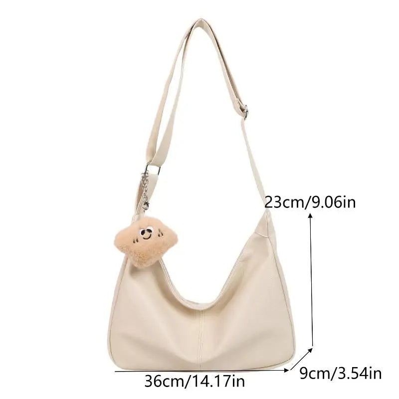 Retro PU Leather Shoulder Bag – Large Capacity Women's Tote Women's Shoulder Bag QXL