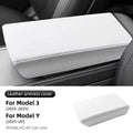 TPE Center Console Armrest Cover – Tesla Model 3 & Y Car Armrest Cover QXL White