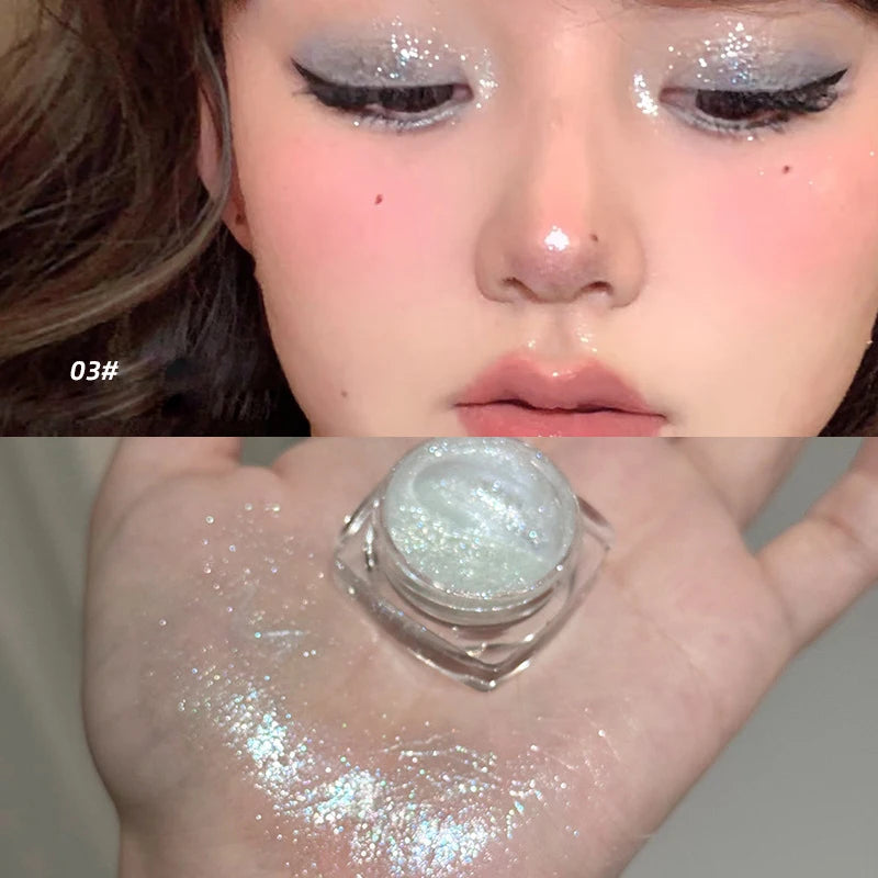 Single Eyeshadow – Glitter, Matte & Pearlescent Finishes Single Eyeshadow QXL