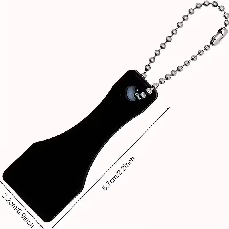 2-Pack Lottery Ticket Scraper Keychains | Scratch-Off Tool Novelty Keychain Tool QXL