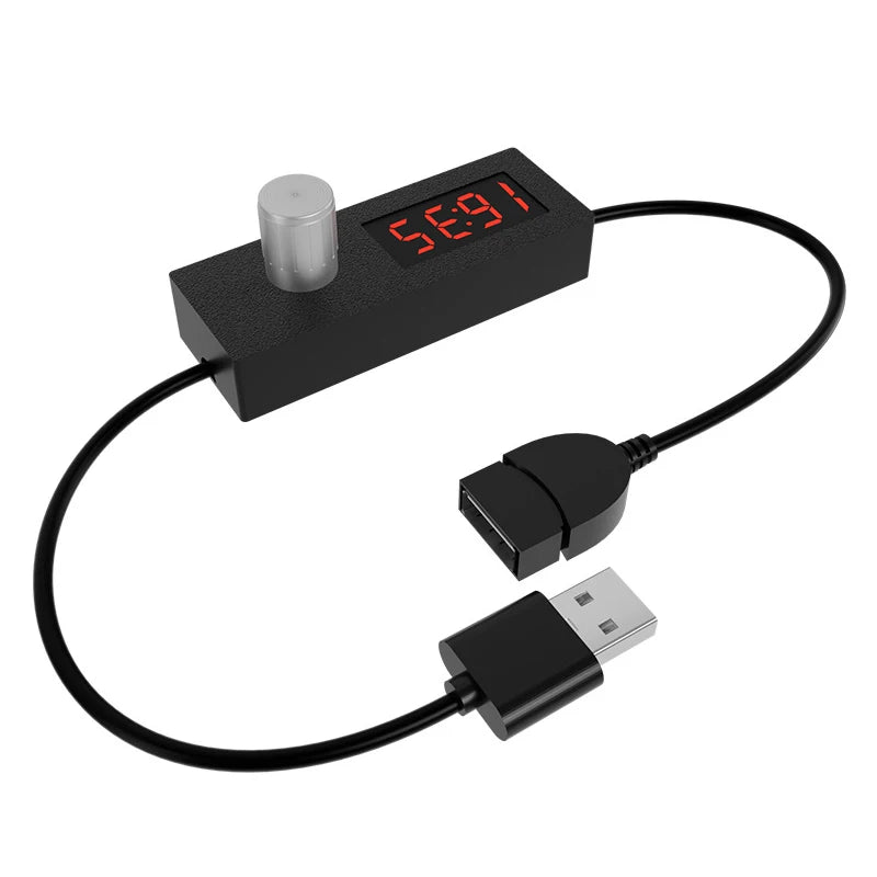 24H USB Countdown Timer Switch | Digital Auto Shutdown USB Timer Switch QXL 1Pcs