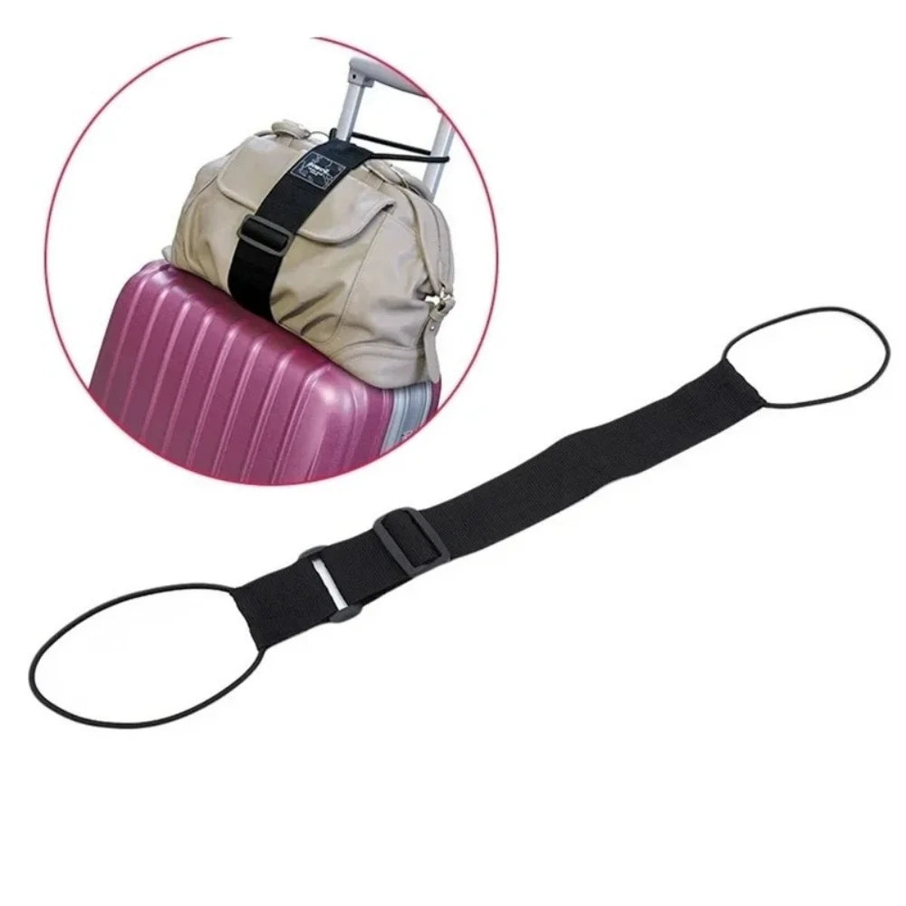 Adjustable Elastic Luggage Strap | Bungee Suitcase Belt Luggage Strap QXL