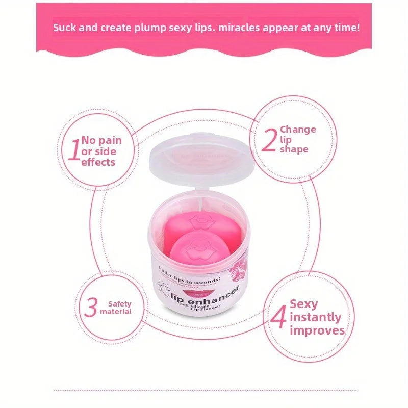 2-Pack Silicone Lip Plumper Device | Fuller Lips Tool Lip Plumper Device QXL