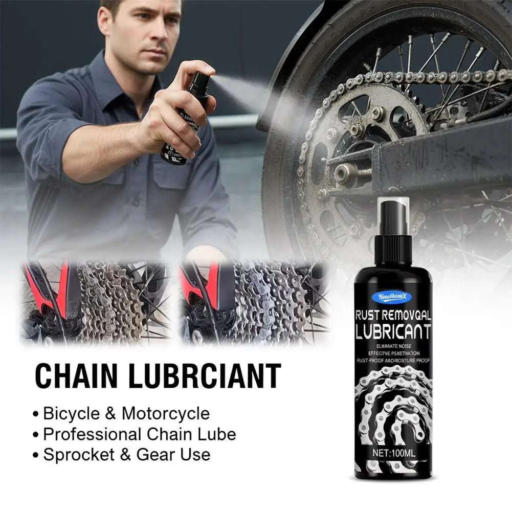 Bicycle & Motorcycle Chain Lubricant | Anti-Rust 100ml Chain Lubricant QXL