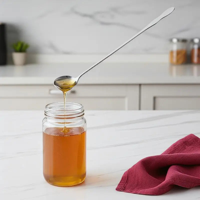 Stainless Steel Long Handle Cocktail Stirring Spoon Bar Stirring Spoon QXL