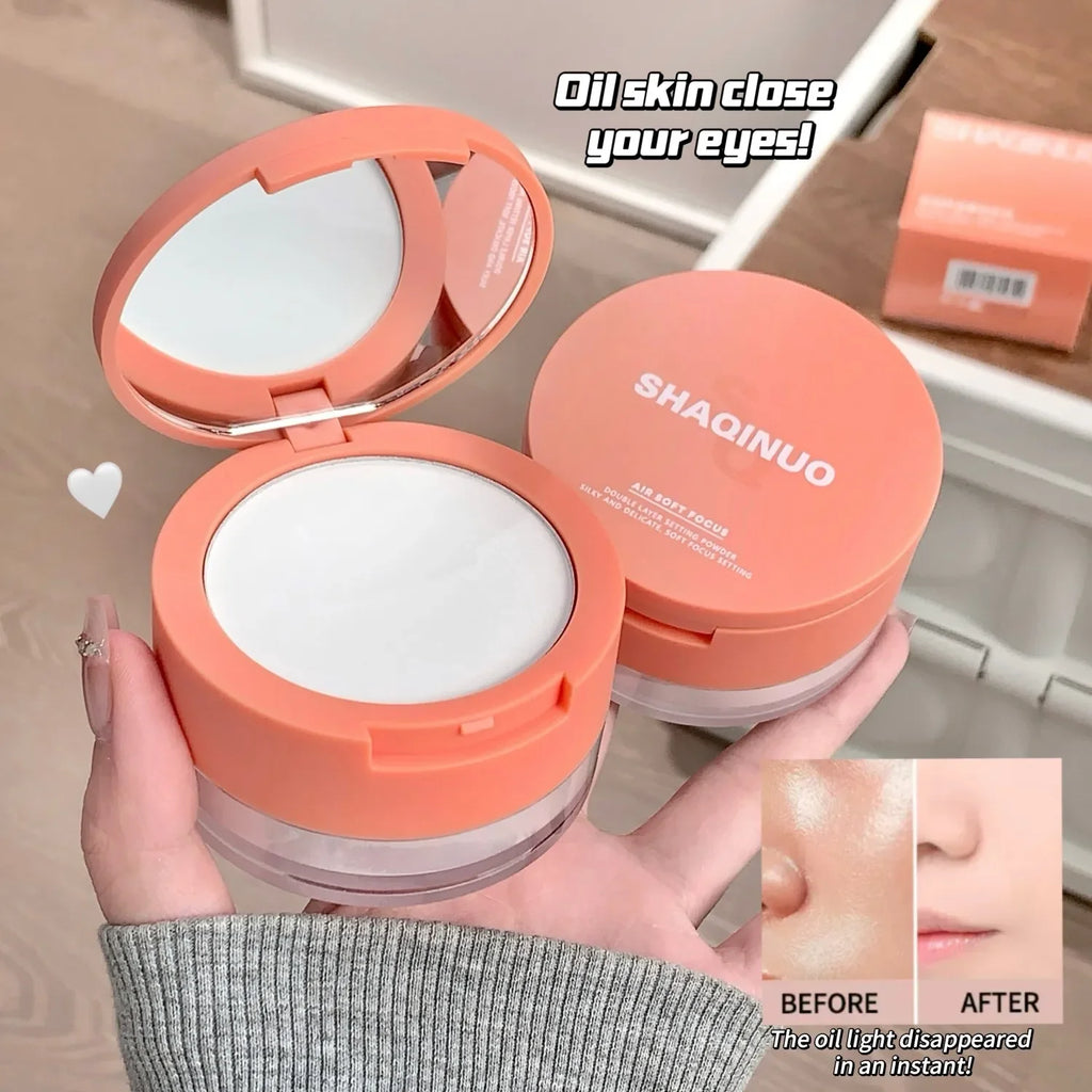 Dual-Effect Pressed Powder Compact | Concealer & Contour Pressed Powder Compact QXL