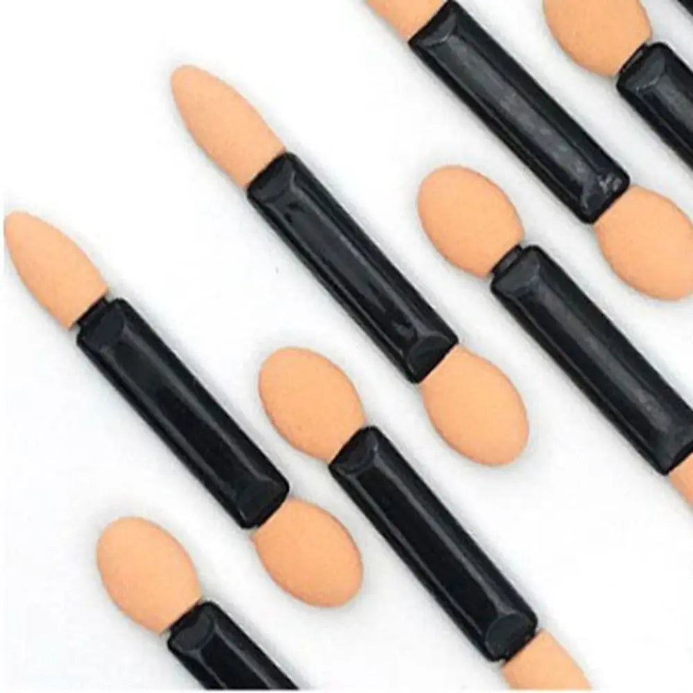 10-Pack Disposable Eyeshadow Sponge Stick Brushes | Double & Single Eyeshadow Applicator Brush QXL