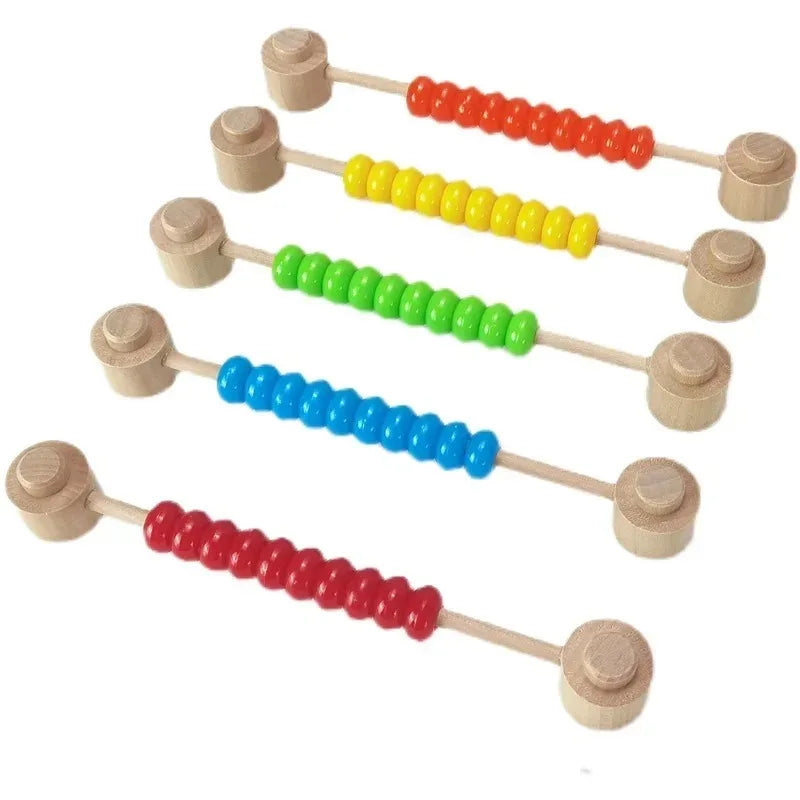 Busy Board Abacus Bead DIY Accessory | Montessori Toy 0–6 Yrs Montessori Busy Board QXL