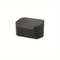 Beveled Cosmetic Storage Box | Vanity & Bathroom Organizer Cosmetic Storage Box QXL Transparent black