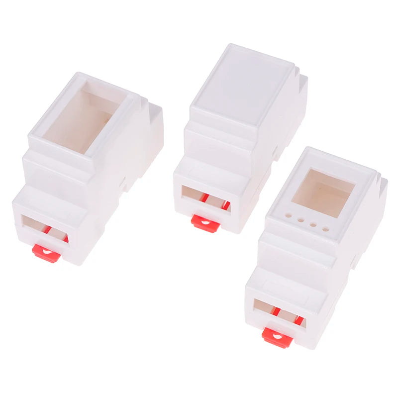 DIN Rail Plastic Project Enclosure 88×37×59mm | 4 Colours DIN Rail Enclosure QXL